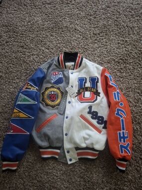 Varsity Colorblock All Star Bomber Jacket - Multi